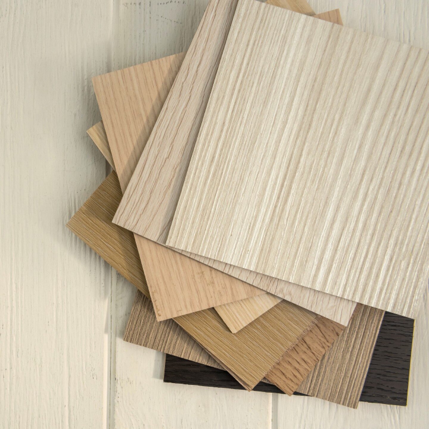 Laminate flooring samples