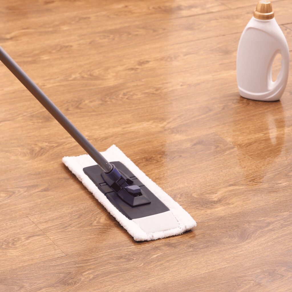 Hardwood flooring care